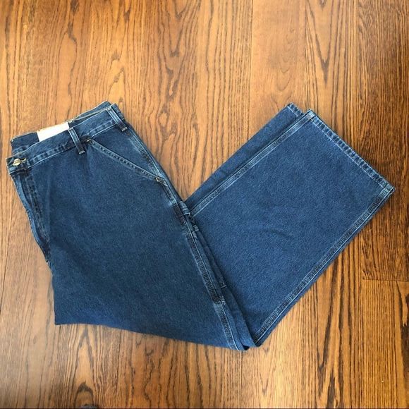 CARHARTT Mens Original Loose Fit Denim Jeans 42 x 32 NWT - Picture 7 of 10